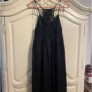 Jason Wu NWT Black Maxi Dress Size S